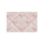 Modern Plaid & Floral Tissue Paper Sheets - Small - Heavyweight (Personalized)