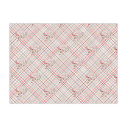 Modern Plaid & Floral Large Tissue Papers Sheets - Lightweight (Personalized)