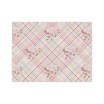 Modern Plaid & Floral Tissue Paper Sheets - Medium - Lightweight (Personalized)