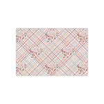 Modern Plaid & Floral Tissue Paper Sheets - Small - Lightweight (Personalized)
