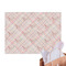 Modern Plaid & Floral Tissue Paper Sheets - Main