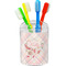 Modern Plaid & Floral Toothbrush Holder (Personalized)