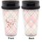 Modern Plaid & Floral Travel Mug Approval (Personalized)
