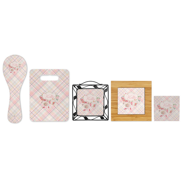 Modern Plaid & Floral Trivets - All Trivets