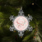 Modern Plaid & Floral Vintage Snowflake - (LIFESTYLE)