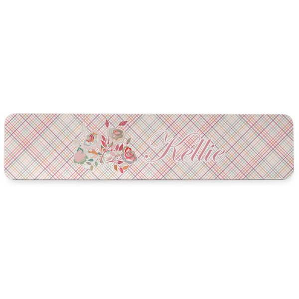 Modern Plaid & Floral Wrist Rest - Apvl
