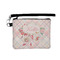 Modern Plaid & Floral Wristlet ID Case w/ Name or Text