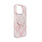 Modern Plaid & Floral iPhone 13 Mini Case - Angle