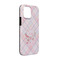 Modern Plaid & Floral iPhone 13 Pro Tough Case -  Angle