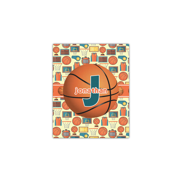Basketball 11x14 - Canvas Print - Front View