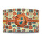 Basketball 12" Drum Lampshade - FRONT (Fabric)