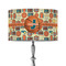 Basketball 12" Drum Lampshade - ON STAND (Fabric)