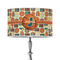 Basketball 12" Drum Lampshade - ON STAND (Poly Film)