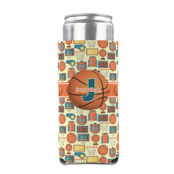 Basketball 12oz Tall Can Sleeve - FRONT (on can)