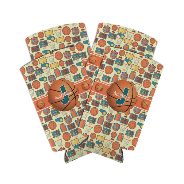 Basketball 12oz Tall Can Sleeve - Set of 4 - MAIN