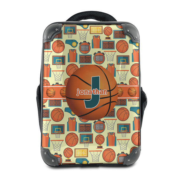 Custom Basketball 15" Hard Shell Backpack (Personalized)