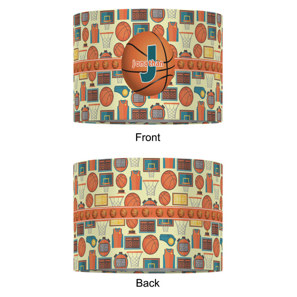 Basketball 16" Drum Lampshade - APPROVAL (Fabric)