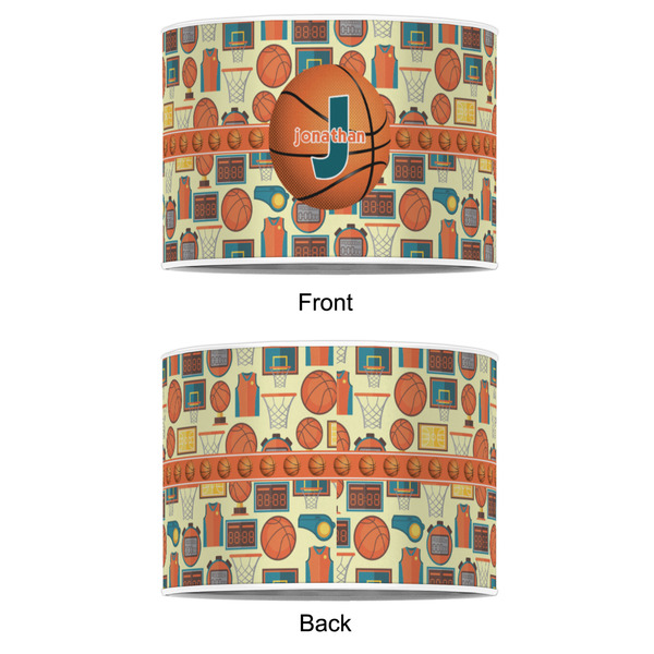 Basketball 16" Drum Lampshade - APPROVAL (Poly Film)