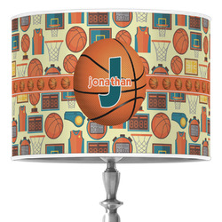 Basketball 16" Drum Lamp Shade - Poly-film (Personalized)