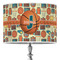 Basketball 16" Drum Lampshade - ON STAND (Poly Film)