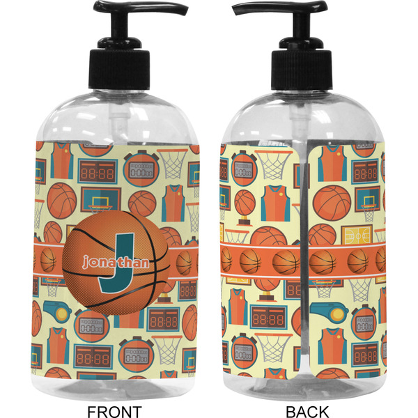 Basketball 16 oz Plastic Liquid Dispenser (Approval)