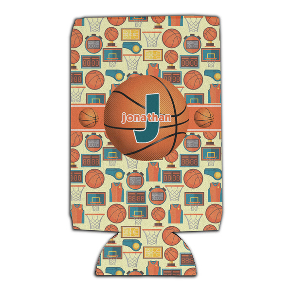 Basketball 16oz Can Sleeve - Set of 4 - FRONT