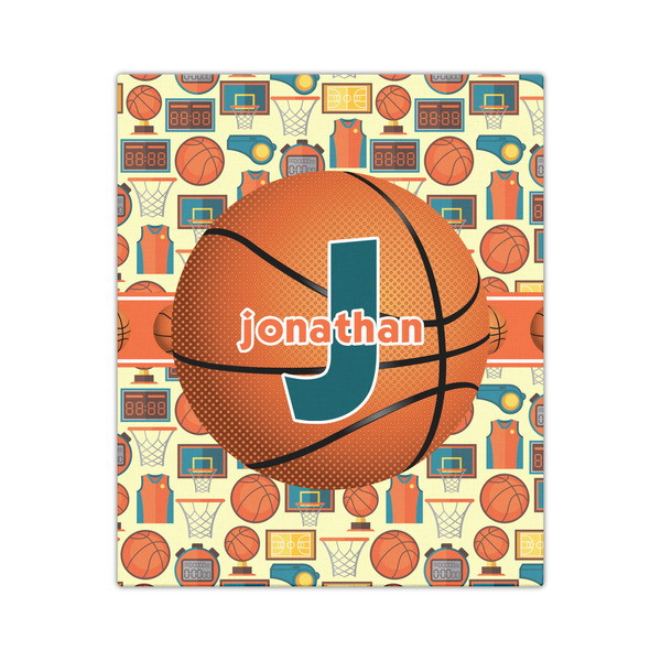 Basketball 20x24 - Canvas Print - Front View