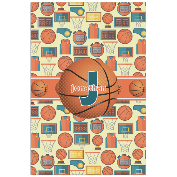 Custom Basketball Poster - Matte - 24x36 (Personalized)