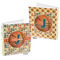Basketball 3-Ring Binder Front and Back