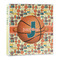 Basketball 3-Ring Binder - 1 inch (Personalized)