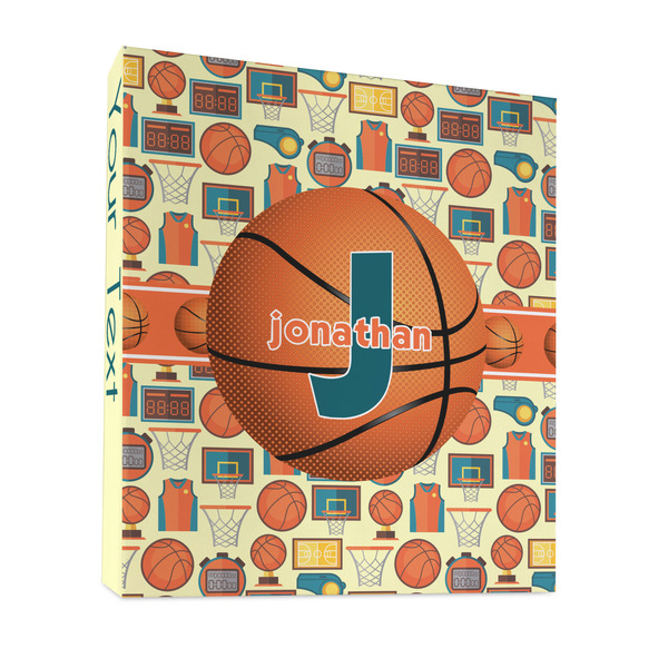 Custom Basketball 3 Ring Binder - Full Wrap - 1" (Personalized)