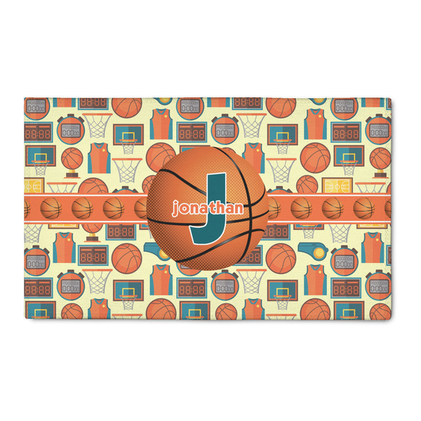 Custom Basketball 3' x 5' Patio Rug (Personalized)