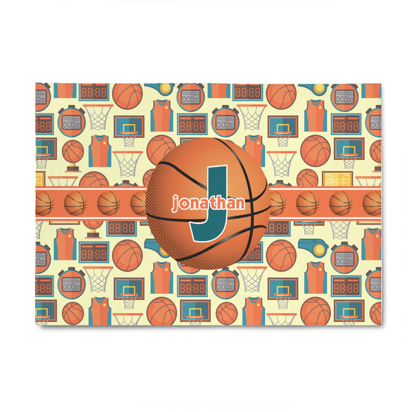 Custom Basketball 4' x 6' Indoor Area Rug (Personalized)