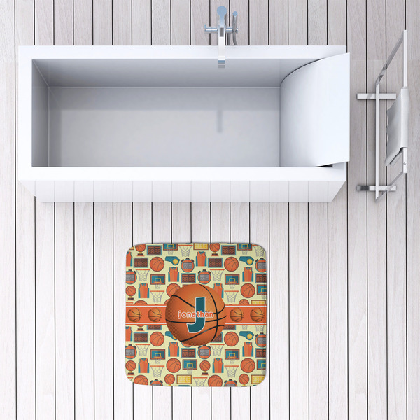 Basketball 48x48 Foam Memory Mat - LIFESTYLE