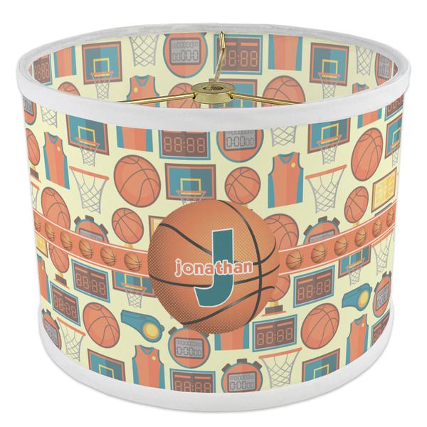 Basketball 8" Drum Lampshade - ANGLE Poly-Film
