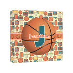Basketball Canvas Print - 8x8 (Personalized)