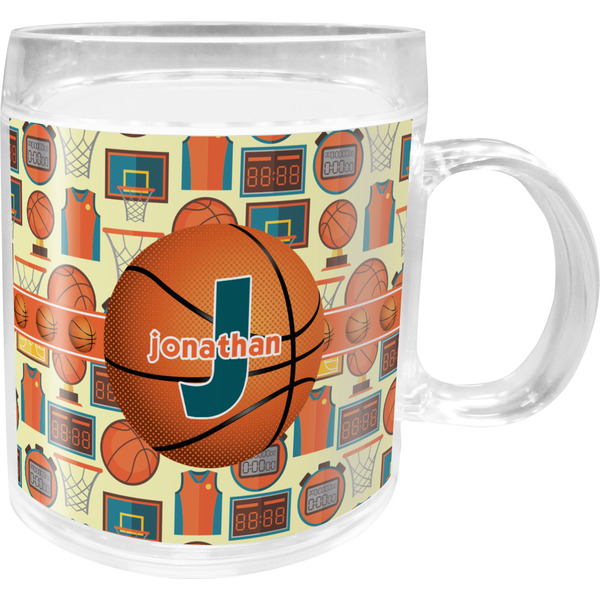 Custom Basketball Acrylic Kids Mug (Personalized)