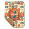 Basketball Baby Sherpa Blanket - Corner Showing Soft