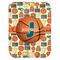 Basketball Baby Swaddling Blanket - Flat
