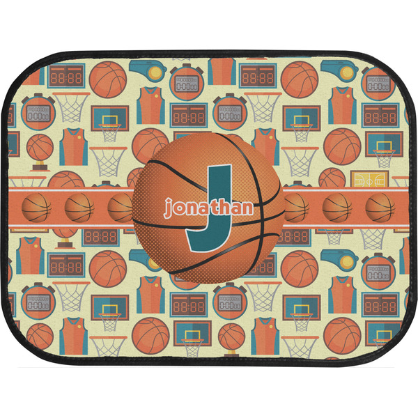 Basketball Back Seat Car Mat