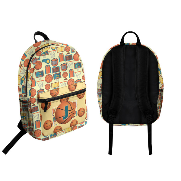 Basketball Backpack front and back - Apvl