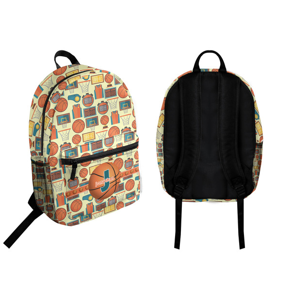 Basketball Backpack front and back - Apvl