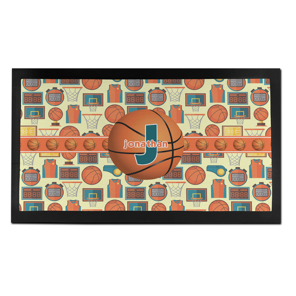 Basketball Bar Mat - Small - FRONT