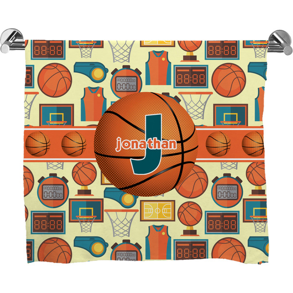 Custom Basketball Bath Towel (Personalized)