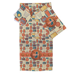 Basketball Bath Towel Set - 3 Pcs (Personalized)