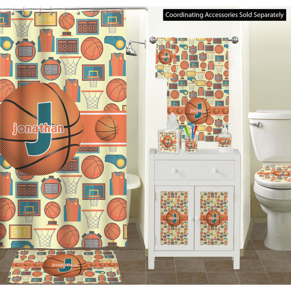 Basketball Bathroom Scene