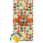 Basketball Beach Towel (Personalized)