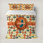 Basketball Duvet Cover Set - Full / Queen (Personalized)