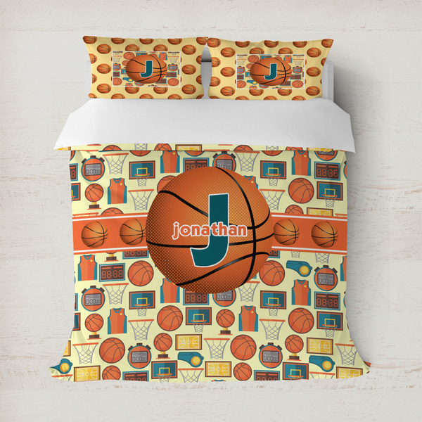 Custom Basketball Duvet Cover (Personalized)
