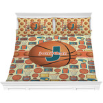 Basketball Comforter Set - King (Personalized)
